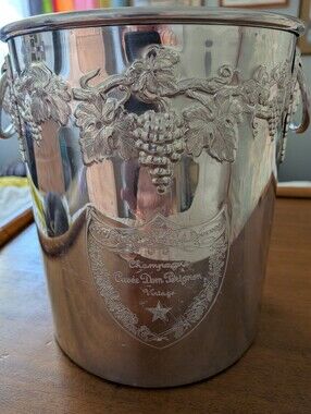 Rare Vintage Dom Perignon Champagne Bucket. Made In France.